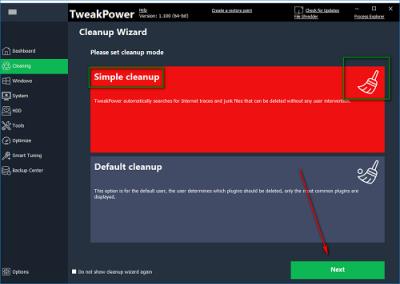 TweakPower如何清理系统文件-TweakPower清理系统文件的操作方法