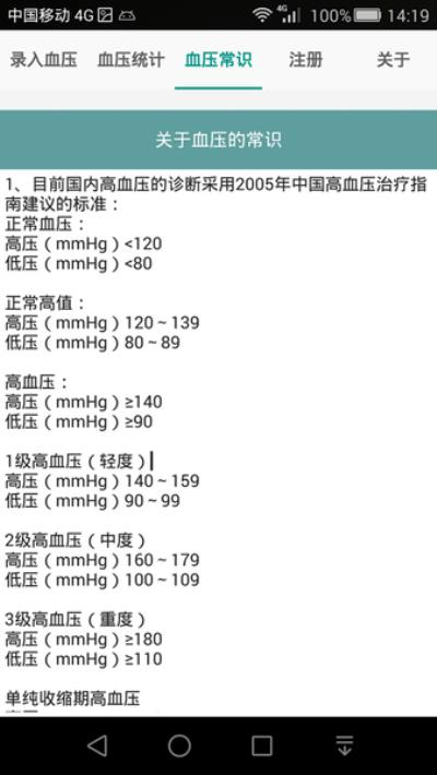 高血压记录本 安卓版v8.0